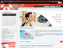 Tablet Screenshot of disinfestazione.org